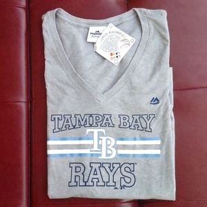 TB Rays SS Tee - Women's L NWT
